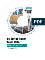 90 Series Radar Level Meter: User Manual
