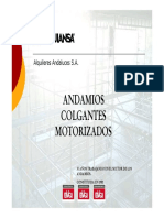 Andamios Colgantes Motorizados