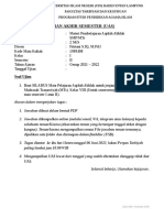 Semester II Kelas I-UAS-Materi Pembelajaran Aqidah Akhlak SMP-MTs - Abcdpdf - Word - To - PDF