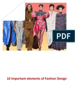 10 essential fashion design elements