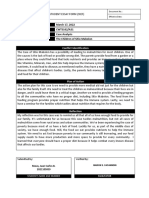 Date Submitted: Course / Section: Activity Title: Case Story Title