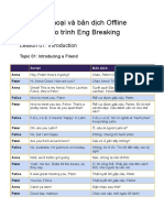 File Thoại Và Bản Dịch Offline Giáo Trình Eng Breaking