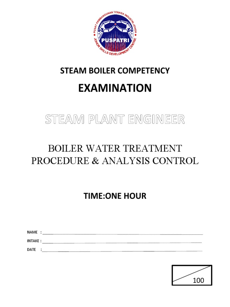 Boiler Water Treatment PDF