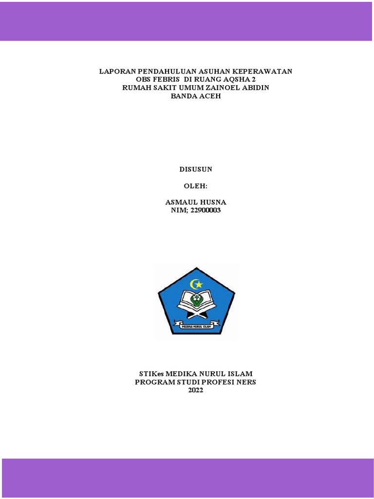 Lp Obs Febris Pdf Sains Matematika