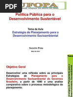 Politica Publica Para Sesenvolvimento Sustentavel