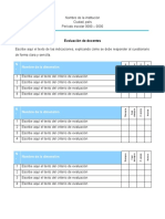 Evaluación docentes institución 0000-0000