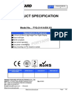 Product Specification: Model No. FYQ-3141A/BX-XX