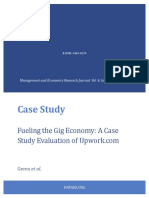 3399 Fueling The Gig Economy A Case Study Evaluation of Upwork Com