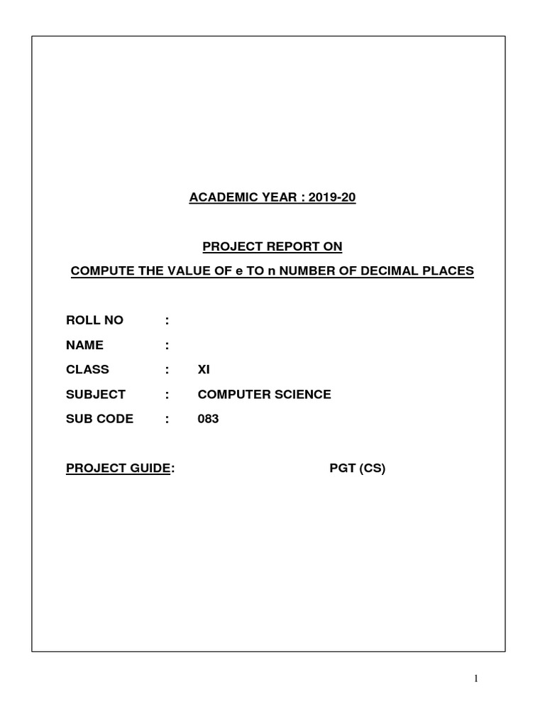 project-2-compute-value-of-e-to-n-number-project-pdf-software