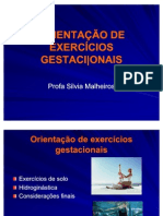 Orientação de Exercícios Gestacinais