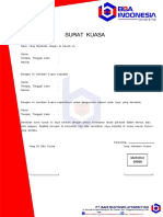 Surat Kuasa Pembuatan Paspor Anak Anak