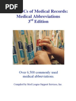 ABC Medical Abbreviations