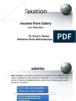 Taxation of Salary Income Guide