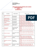 PROGRAMARE INFO SESIUNE Toamna RESTANTE 2021