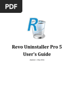 Revo Uninstaller Pro Help