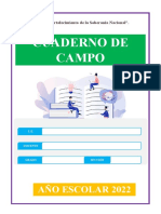 CUADERNO DE CAMPO