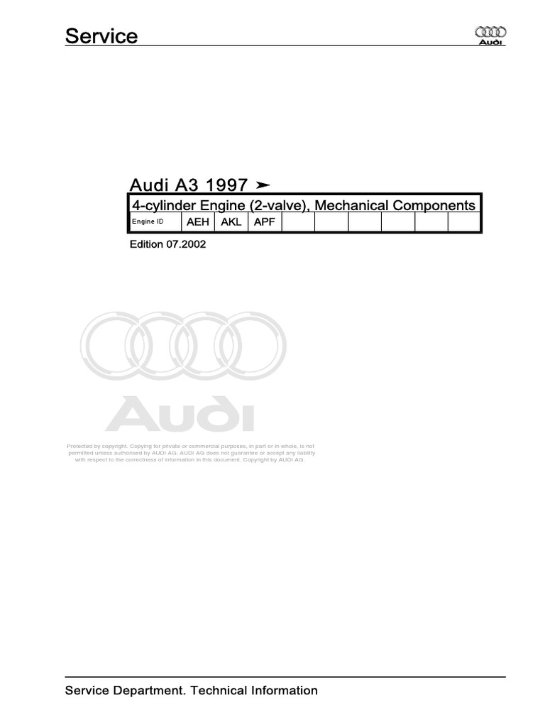 Audi A3 Manual PDF