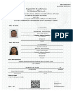 Certificado de Matrimonio Suseli 2022