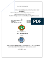 DISEASE DETECTION IN VEGETABLES (TOMATO) USING DEEP LEARNINg