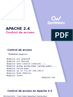 Apache 2.4: Control de Acceso