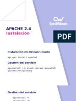 Instalación Del Servidor Web Apache 2.4