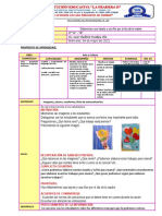 SESIÓN DE APRENDIZAJE #06 4B - Elaboramos Una Tarjeta Por El Día de La Madre.