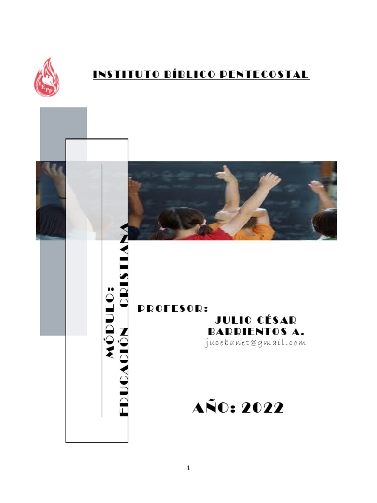 Módulo de Educación Cristiana PDF | PDF | Plan de estudios | Aprendizaje