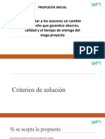 Criterios de Solución