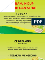 Slide PPT Dan Ice Breaking - Perilaku Hidup Bersih Dan Sehat