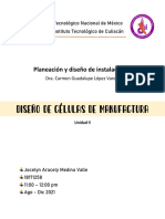 Diseño de Celulas de Manufactura - Medina Valle Jocelyn