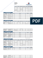 Horario de Derecho 2021 - 1