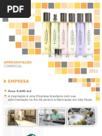 Apresentação Inspiração Perfumes Cosméticos