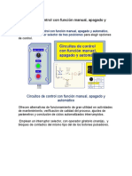 Circuitos de Control Con Función Manual