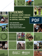 Epidemic of Chronic Kidney Disease in Agricultural Communities in Central America. Case Definitions, Methodological Basis..