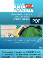 Manual Recadastro Do Estudante