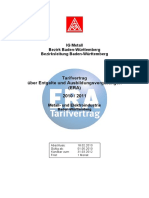 M+E - 18.02.2010 - Tarifvertrag Ueber Entgelte Und Ausbildungsverguetungen