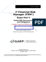 FRM 2017 Garp Exam Part 2 2 Market Risk Measurement and Mana