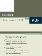 Interpersonal Skill