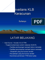 Surveilans KLB Keracunan