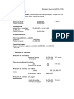 Guerrero Anyissel Entregable. Razones Financieras