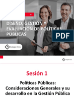 SESIÓN 1 - Curso Diseño, Gestión y Evaluación de Políticas