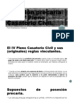 El IV Pleno Casatorio Civil.