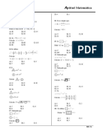 Aptitud matemática en