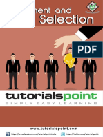 Recruitment and Selection Tutorial