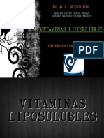 Vitaminas Liposulubles