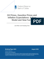 Oil Prices, Gasoline Prices and Inflation Expectations: A New Model and New Facts