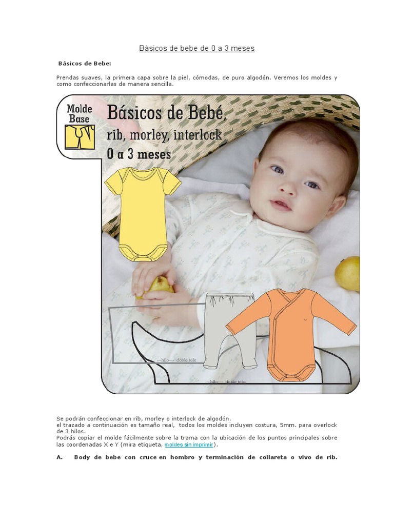 Básicos de Bebe de 0 A 3 Meses, PDF