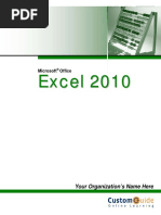 Excel 2010