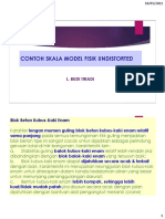 Contoh Skala Model Fisik Undistorted