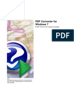 PDF Converter For Windows 7: © 2009 Vivid Document Imaging Technologies